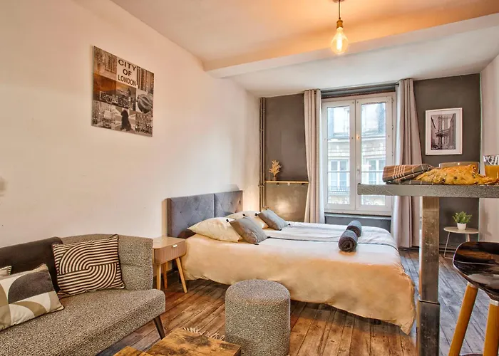 L'heritage - Hypercentre - Bars & Restaurants A Pieds Apartman *